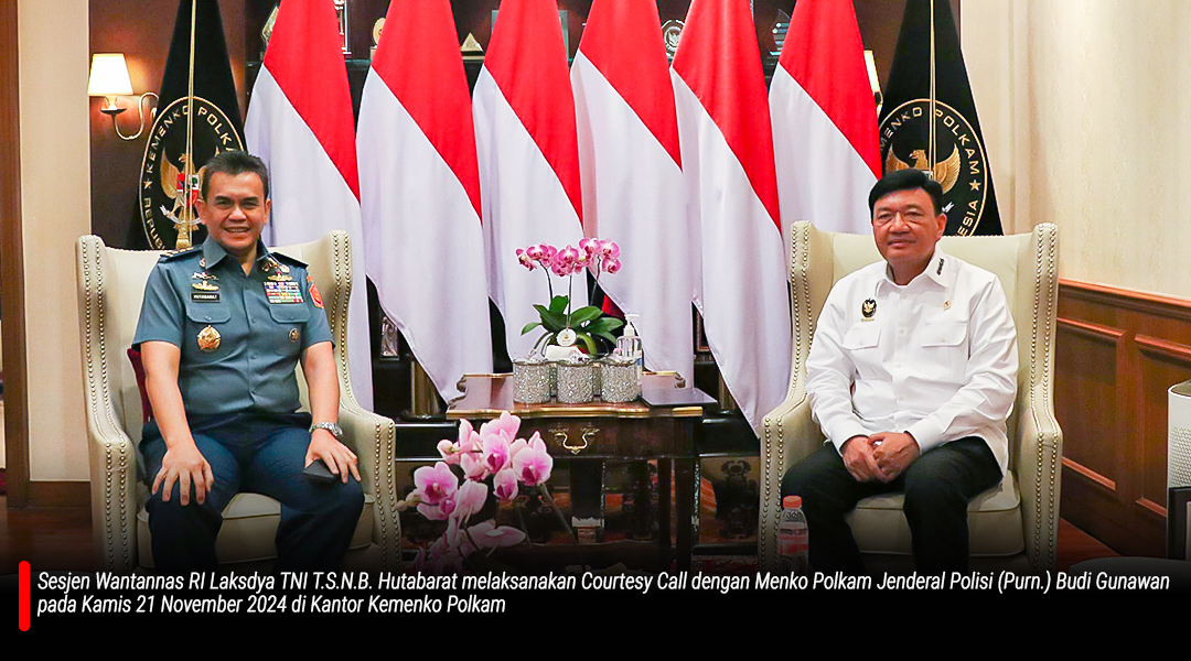 Courtesy Call dengan Menteri Koordinator Politik dan Keamanan