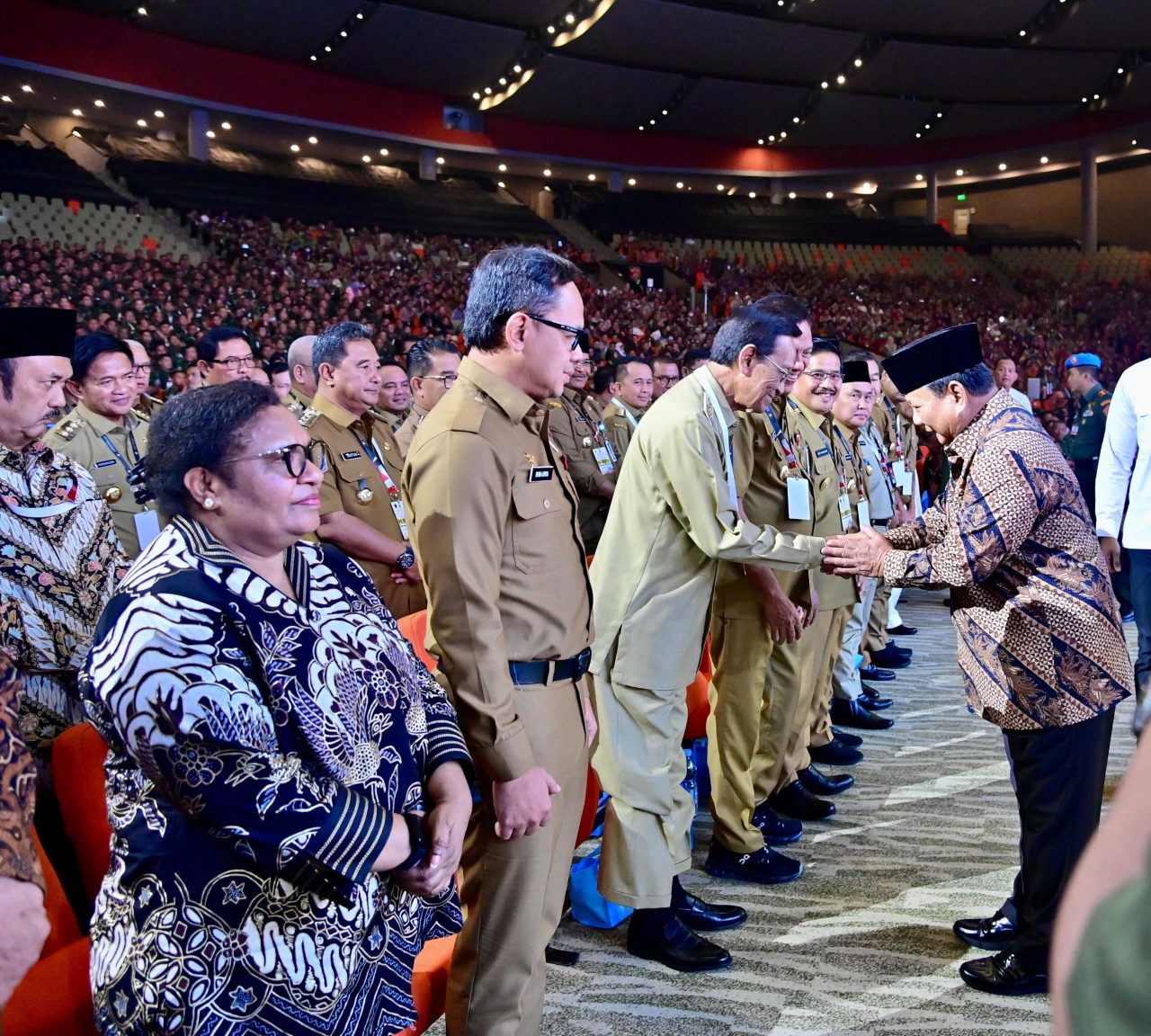 Presiden Prabowo Buka Rakornas Pemerintah Pusat dan Daerah Tahun 2024 di Sentul 