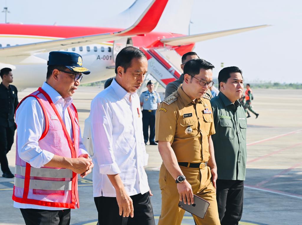 Tiba di Majalengka, Presiden Jokowi Awali Rangkaian Kunjungan Kerja di Jawa Barat