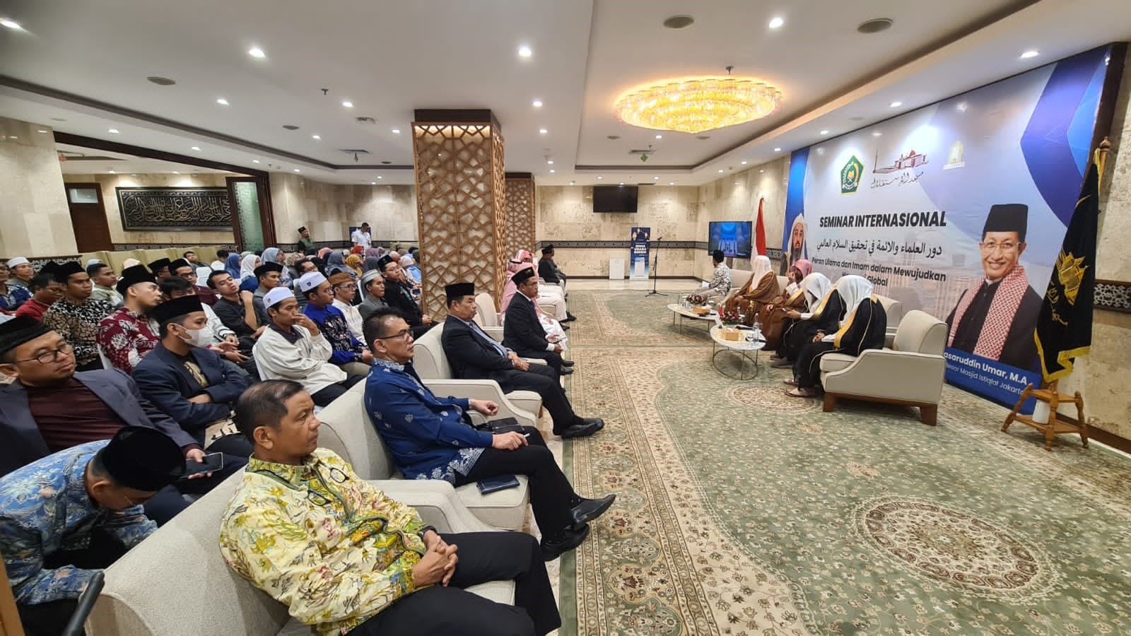 Sesjen Wantannas RI Hadiri Seminar Internasional di Mesjid Iqstiqlal