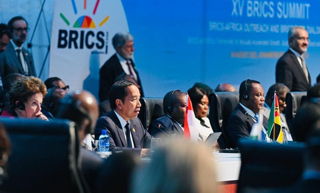 Hadiri KTT BRICS, Presiden Tegaskan Hak Negara Berkembang Perlu Diperjuangkan Bersama