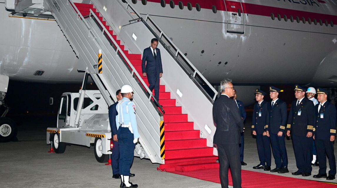 Presiden Joko Widodo Tiba di Tanah Air Usai Lawatan ke Afrika