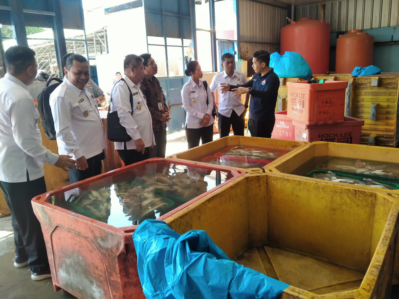 Tim KKDN Dejiandra Melaksanakan Kunjungan Kerja PT Surya Hasil Laut Kep. Bangka Belitung