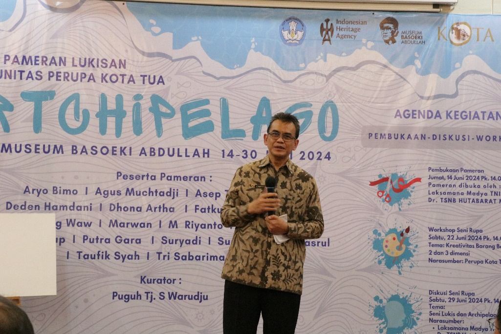 Sesjen Wantannas RI Hadiri Pembukaan Pameran Lukisan Artchipelago