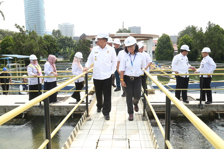 Sesjen Wantannas Dan Kedeputian Sisnas  Melaksanakan Kunjungan Ke PT. PAM Jaya Sebagai Tindak Lanjut Pembahasan Rakertas