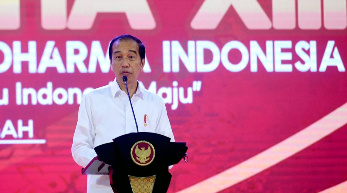 Presiden Jokowi Dorong KMHDI Dukung Momentum Transformasi Ekonomi Hijau di Indonesia