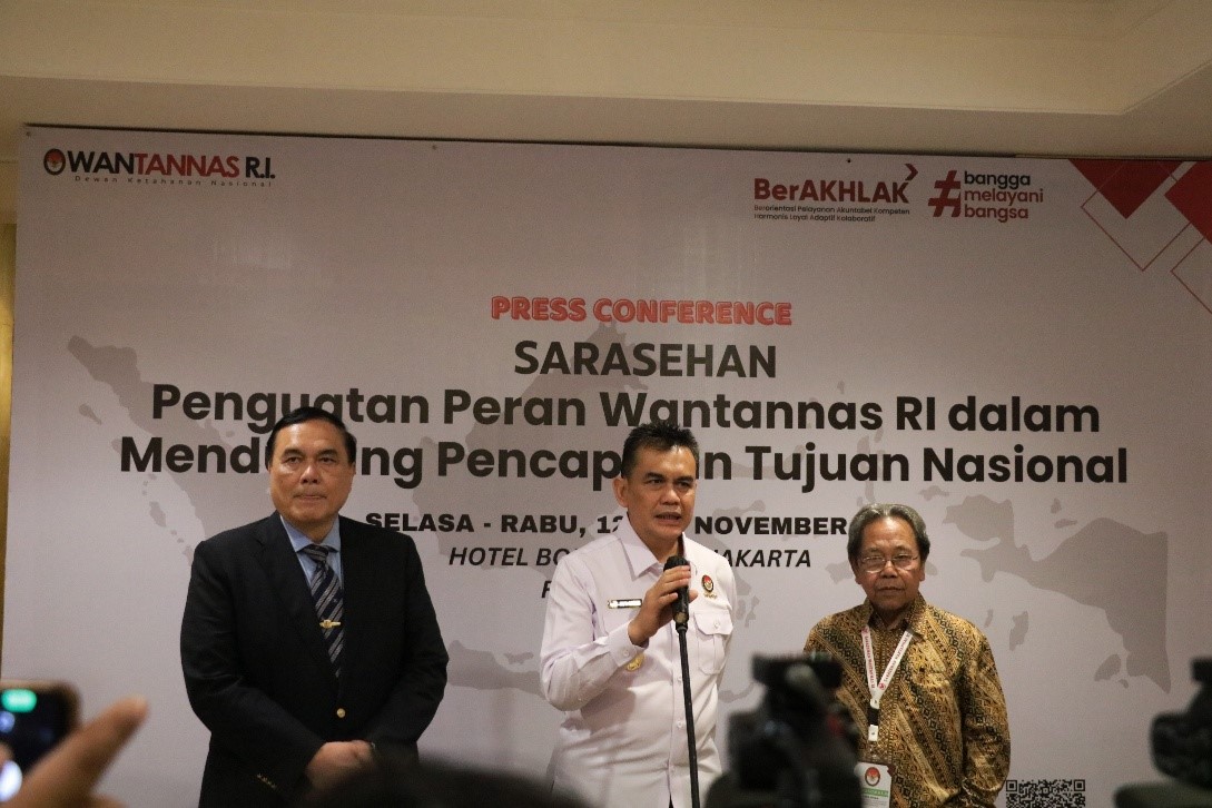 Peran Wantannas RI Diperkuat, Indonesia dapat Lebih Responsif Hadapi Ancaman Multidimensi