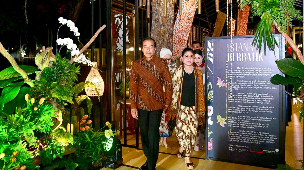 Buka Istana Berbatik, Presiden Ajak Masyarakat Lestarikan Seni Budaya Indonesia