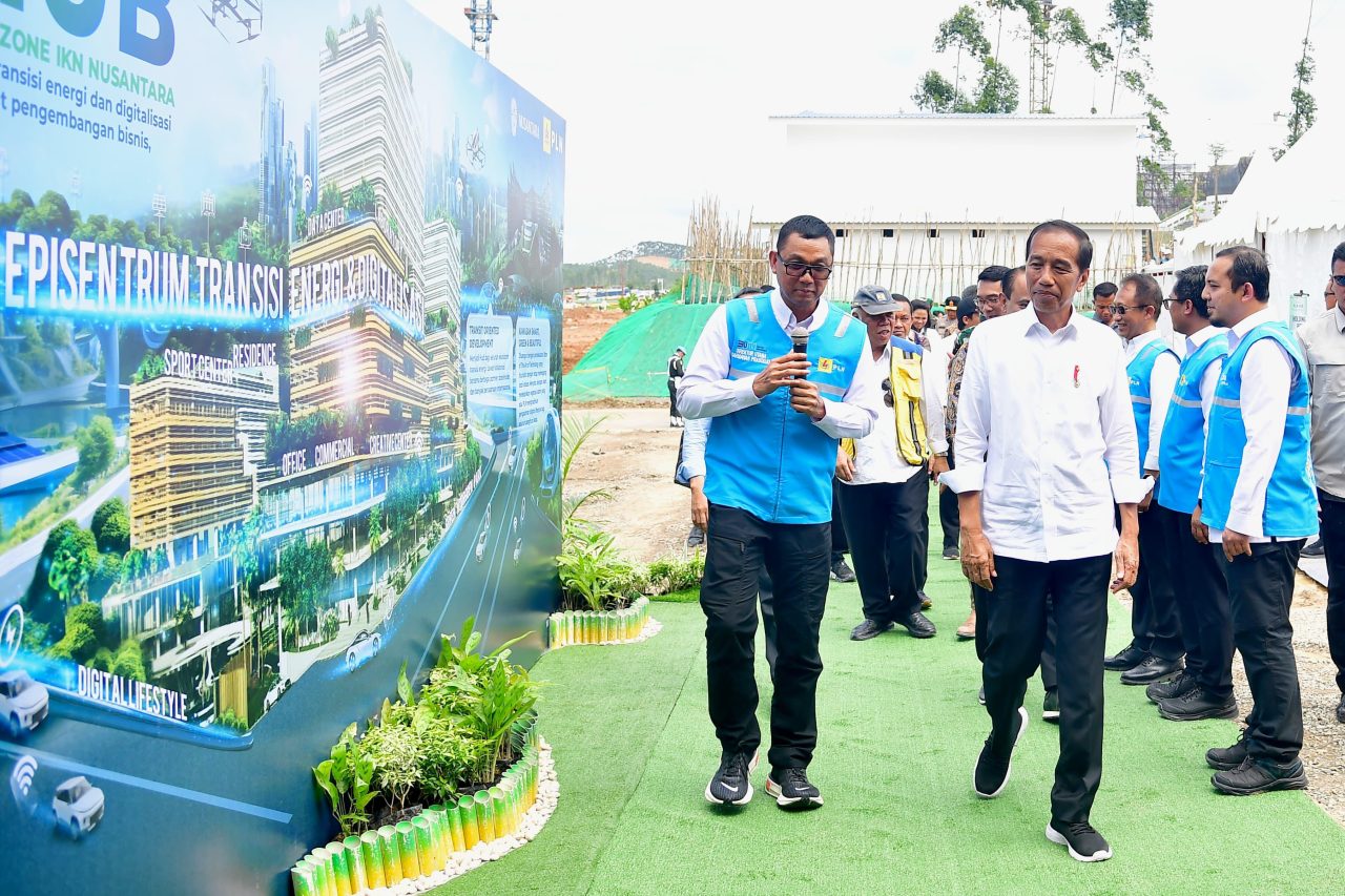 Groundbreaking PLN Hub, Presiden: Energi di IKN Harus 100 Persen Hijau