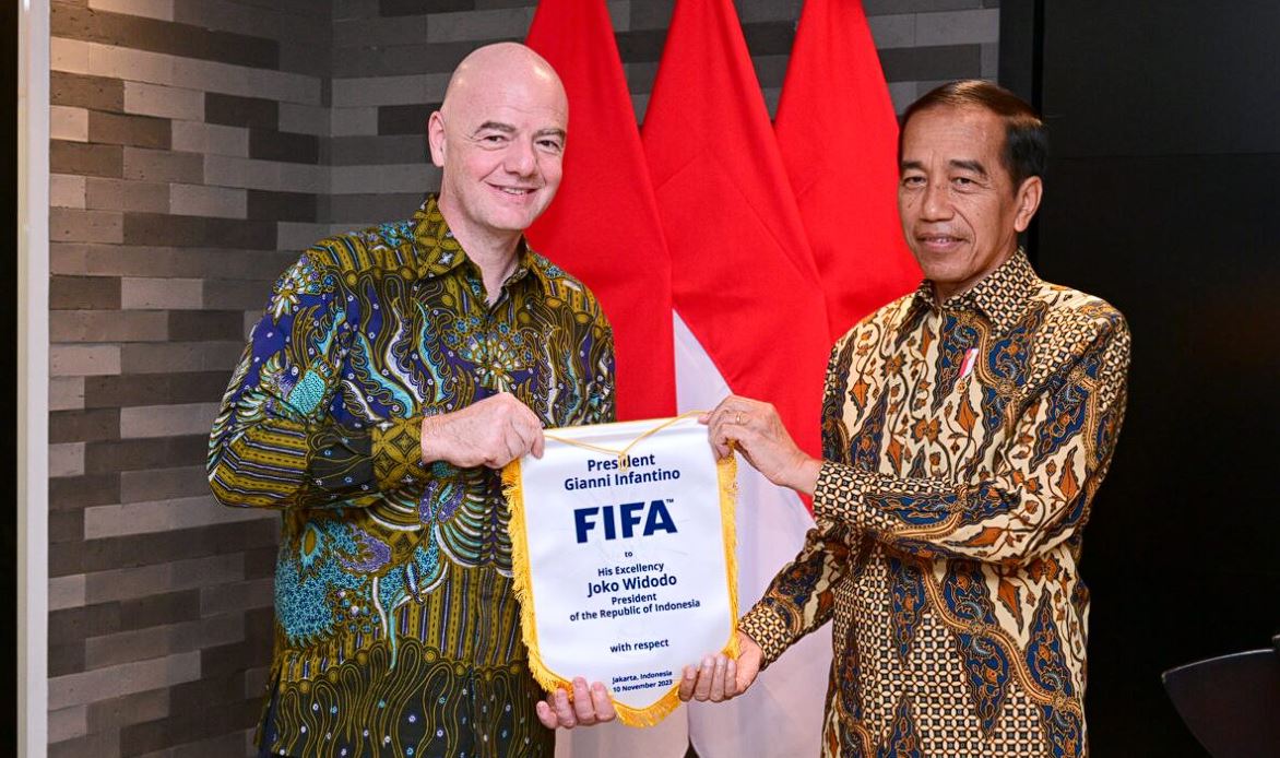 Resmikan Kantor FIFA, Presiden: Bukti Potensi Besar Sepak Bola Indonesia