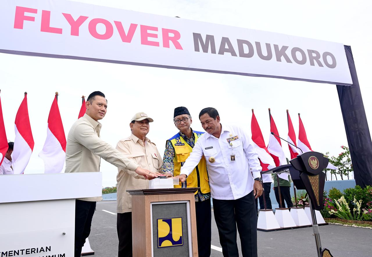 Presiden Prabowo Resmikan Flyover Madukoro, Dorong Konektivitas dan Ekonomi Jawa Tengah