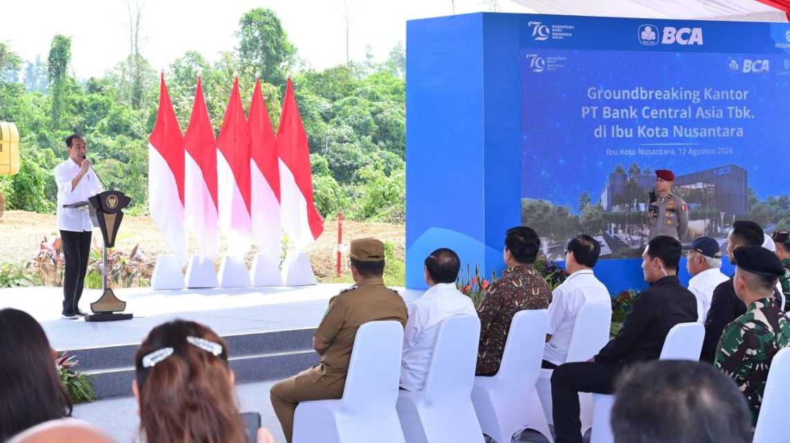 Presiden Jokowi Lakukan Groundbreaking Sejumlah Proyek Strategis di IKN