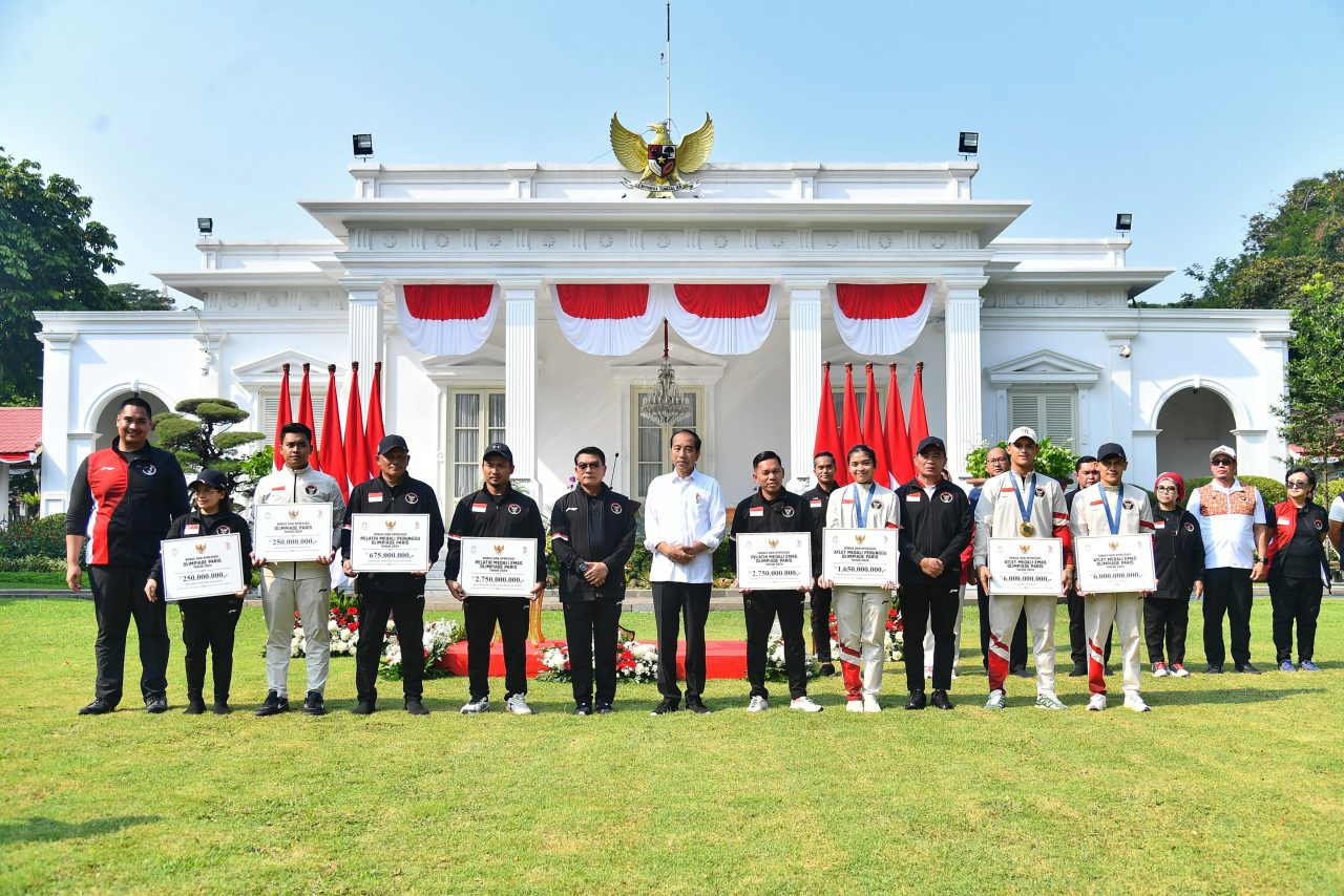 Presiden Jokowi Apresiasi Perjuangan dan Pemberian Bonus untuk Atlet Olimpiade Paris 2024