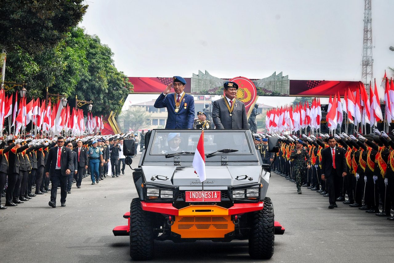 Presiden Jokowi Hadiri Apel Kesiapan Pengamanan dan Terima Kunjungan Pimpinan MPR RI