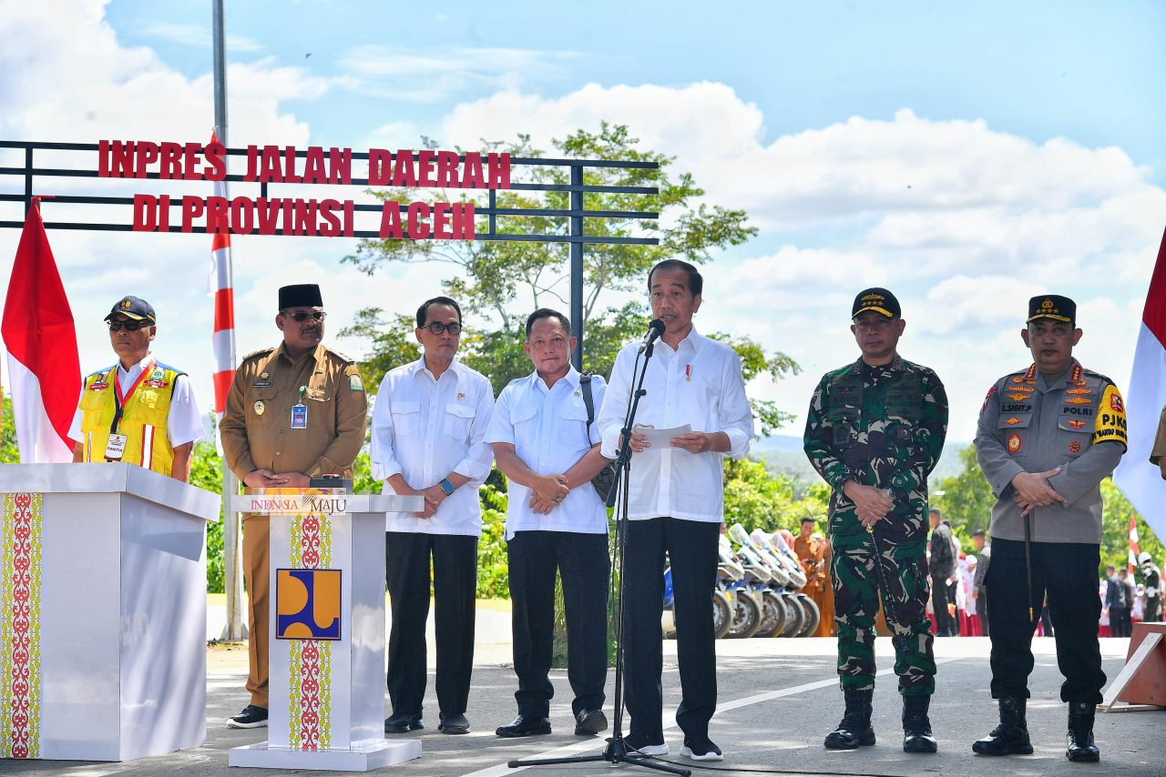 Presiden Jokowi Resmikan Infrastruktur Jalan dan AMANAH Youth Creative Hub di Aceh: Dorong Konektivitas dan Kreativitas