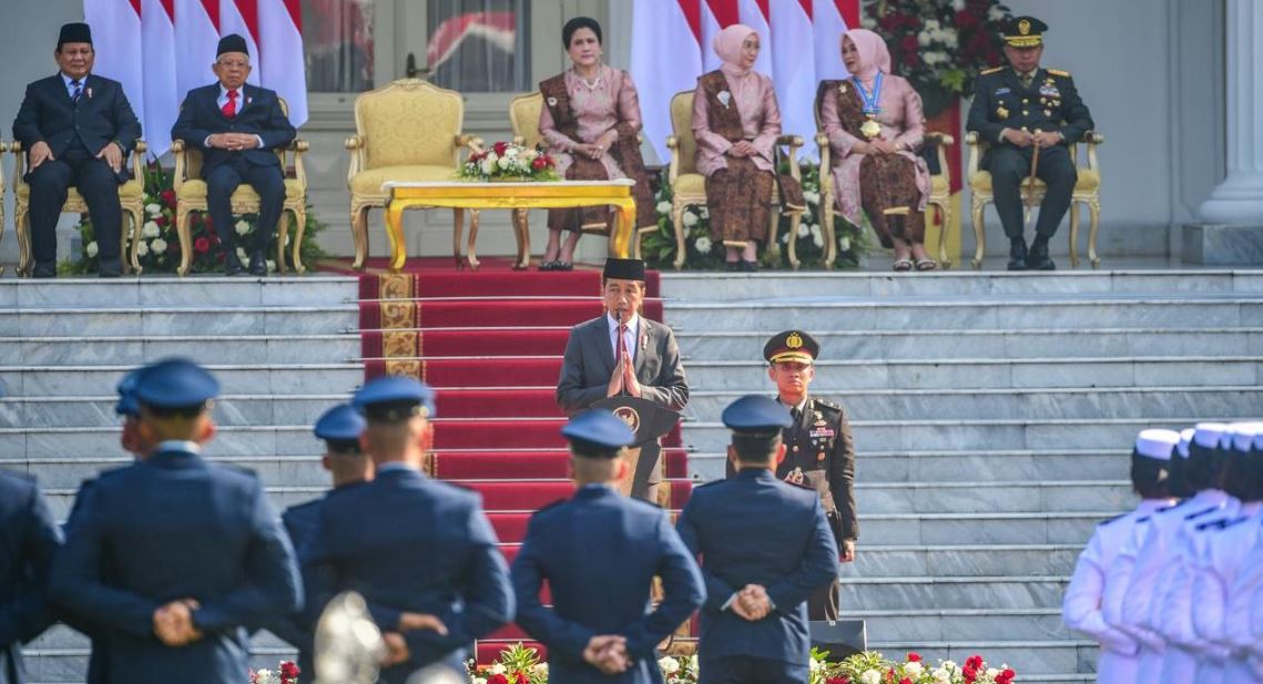 Lantik 906 Perwira Remaja TNI dan Polri dalam Praspa 2024, Presiden Jokowi : Jadilah Pembelajar yang Cepat dan Terampil