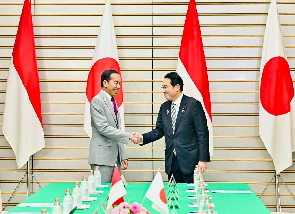 Presiden Jokowi dan PM Kishida Bahas Kerja Sama Bilateral Sejumlah Bidang hingga Isu Palestina