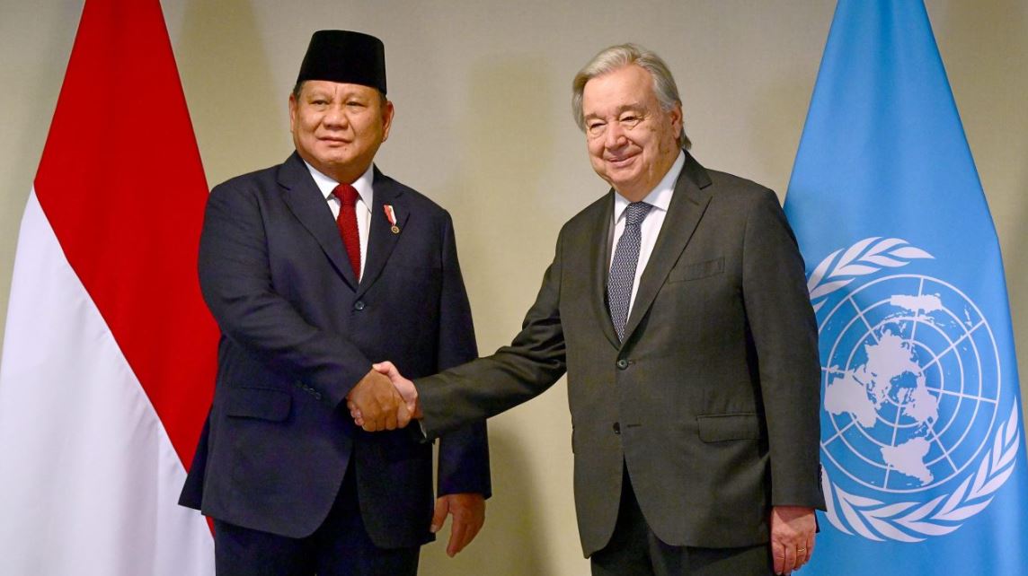 Presiden Prabowo dan Sekjen PBB António Guterres Bahas Isu Strategis dalam Pertemuan Bilateral di Brasil