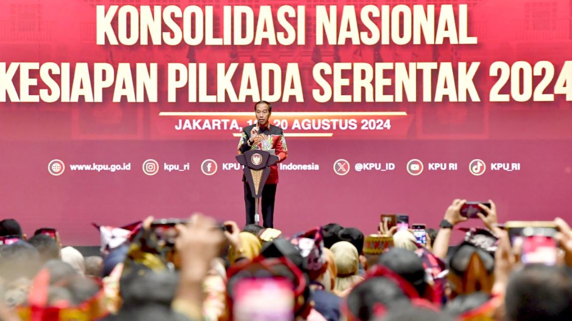 Konsolidasi Nasional Kesiapan Pilkada 2024, Presiden Jokowi Tegaskan Pentingnya Kualitas dan Integritas Pemilu