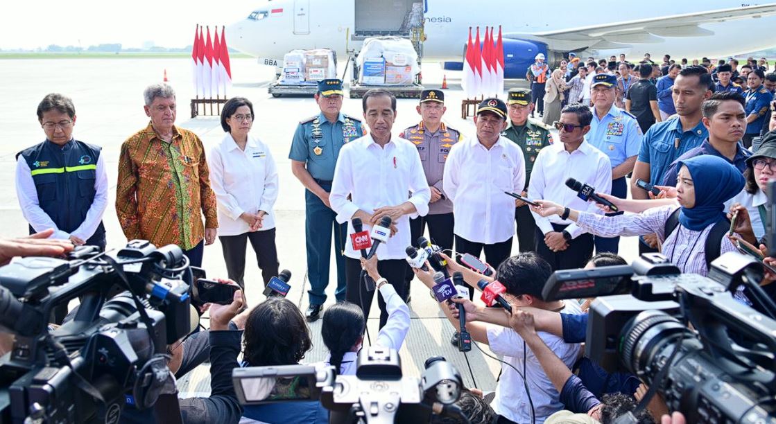 Presiden Jokowi Sampaikan Hasil Pertemuan dengan Presiden AS Joe Biden