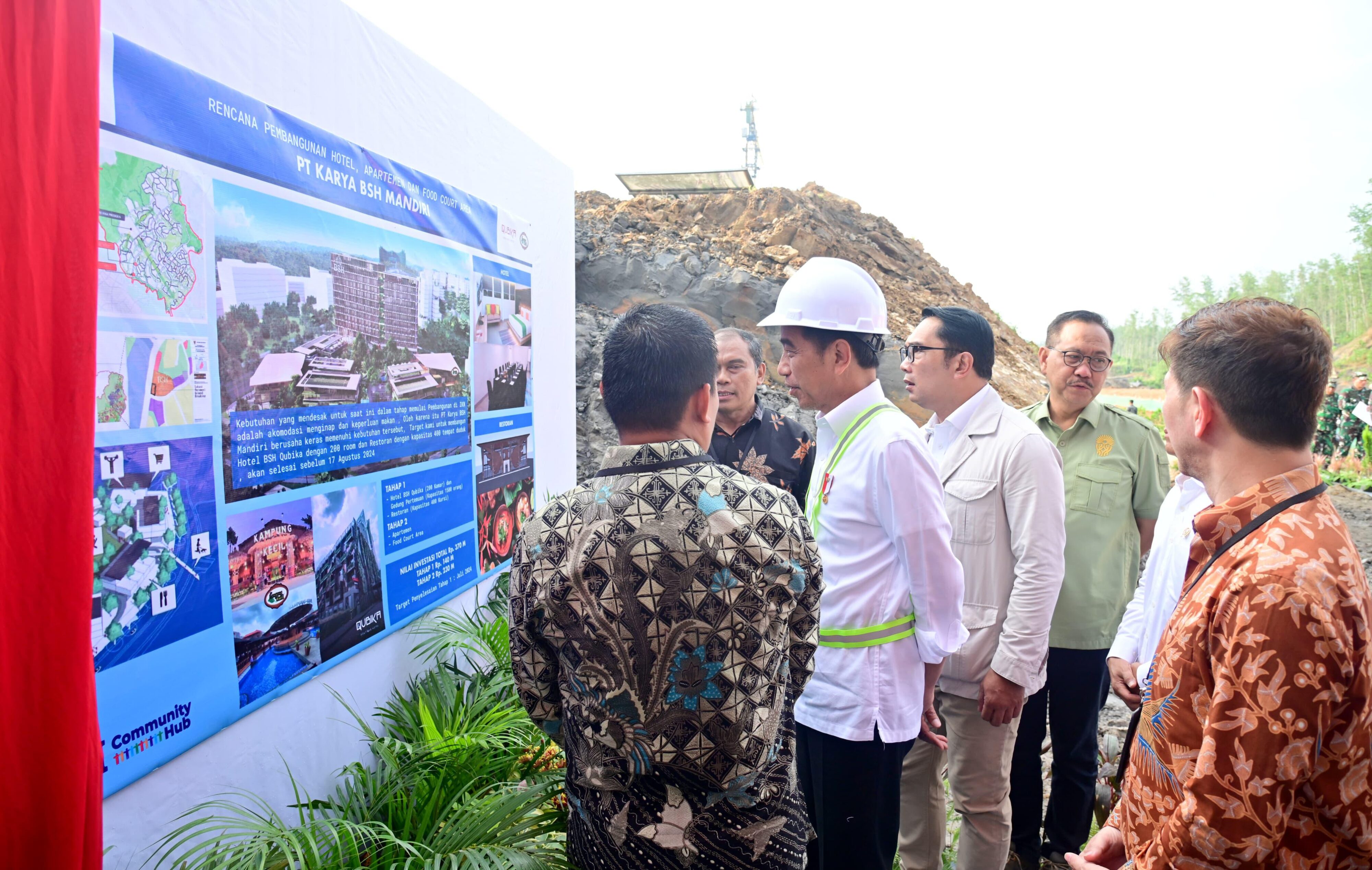 Presiden Jokowi Apresiasi Pembangunan Hotel Bintang Tiga dan Restoran Pertama di IKN