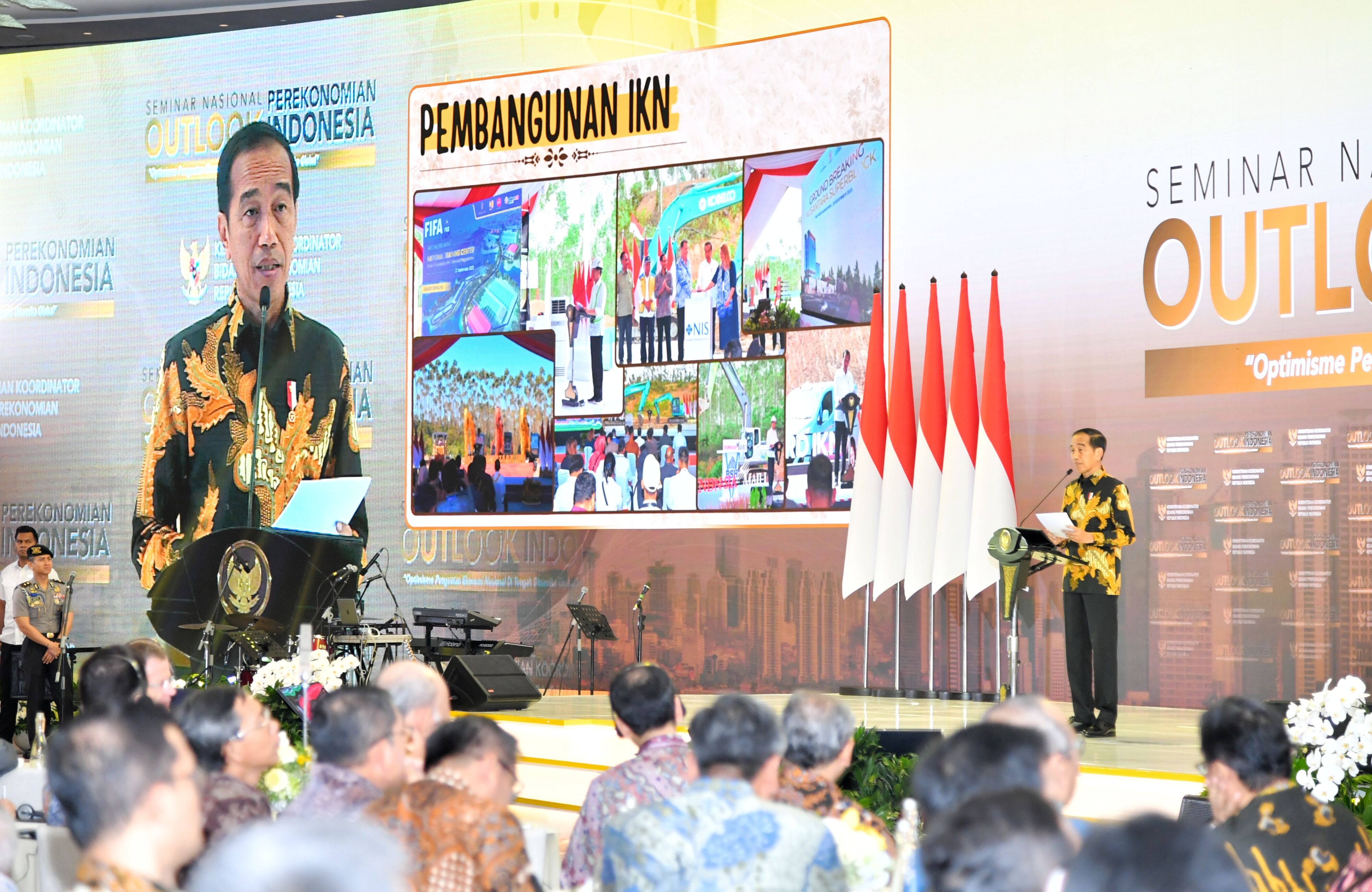 Presiden Jokowi Songsong Ekonomi Nasional 2024 dengan Optimisme