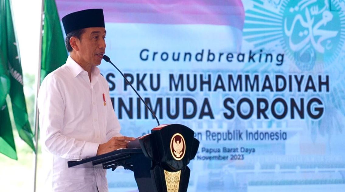 Presiden Jokowi Groundbreaking Rumah Sakit Terintegrasi Pertama Di Sorong