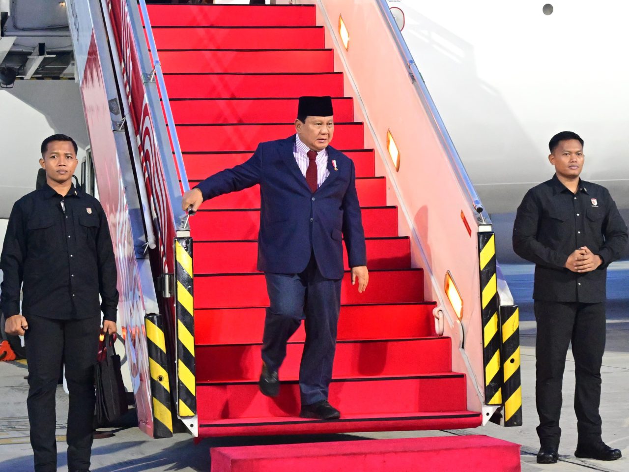 Usai Lawatan ke Enam Negara, Presiden Prabowo Tiba di Tanah Air