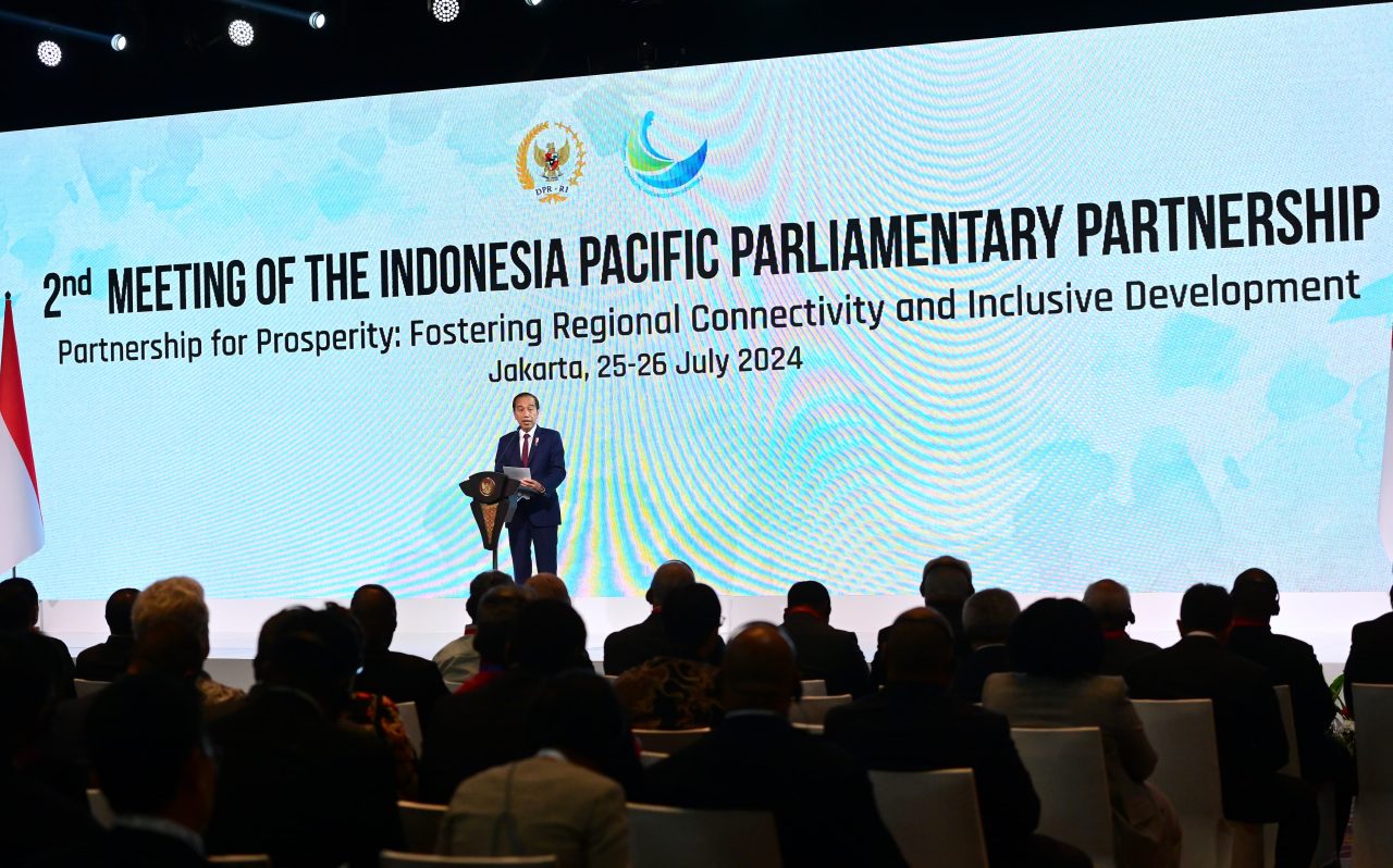 Buka Sidang Kedua IPPP 2024, Presiden Jokowi Apresiasi Kemitraan Parlemen Indonesia-Pasifik