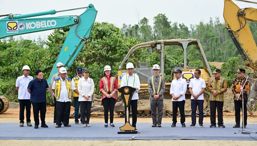 Presiden Jokowi Groundbreaking Pembangunan Rumah Sakit Pertama Di IKN