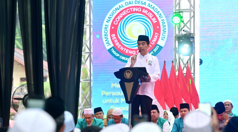 Buka Jambore Nasional Dai Desa Madani, Presiden Apresiasi Program Dai Masuk Desa