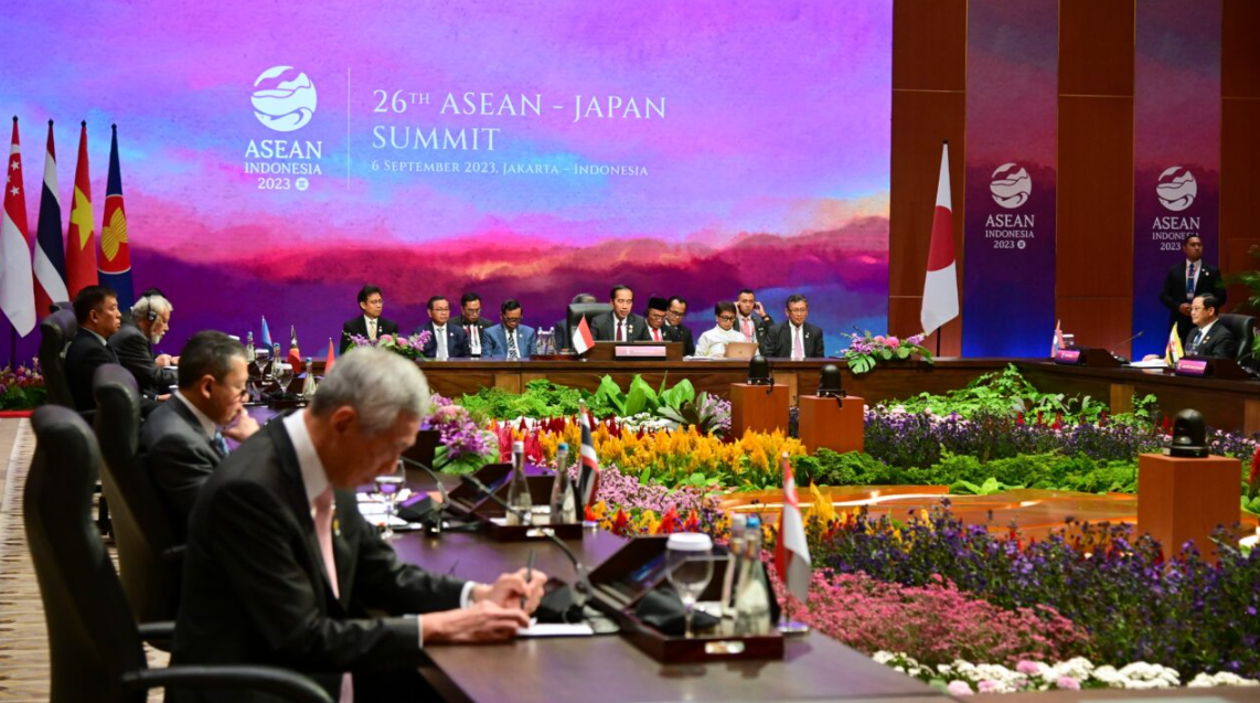 Buka KTT Ke-26 ASEAN, Presiden Jokowi Ajak Jepang Dukung Konektivitas dan Infrastruktur Hijau ASEAN