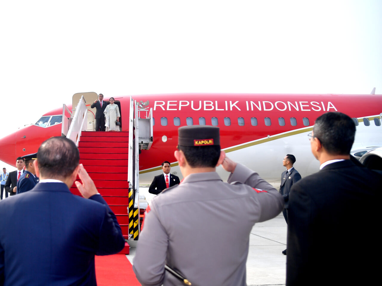 Presiden Jokowi dan Ibu Iriana Kunjungan Kerja ke Tiongkok