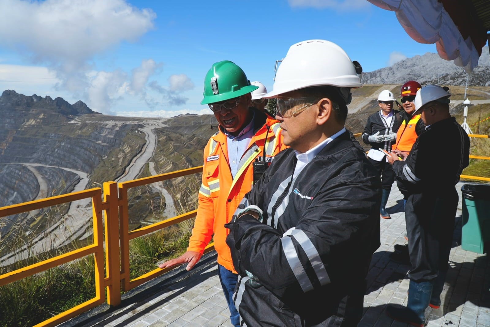 Sesjen Wantannas RI Tinjau PT Freeport Indonesia, Grasberg