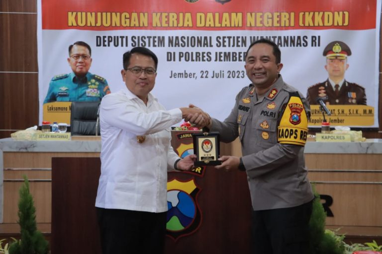 KKDN ke Jember, Sesjen Wantannas Apresiasi Kinerja Polres Jember