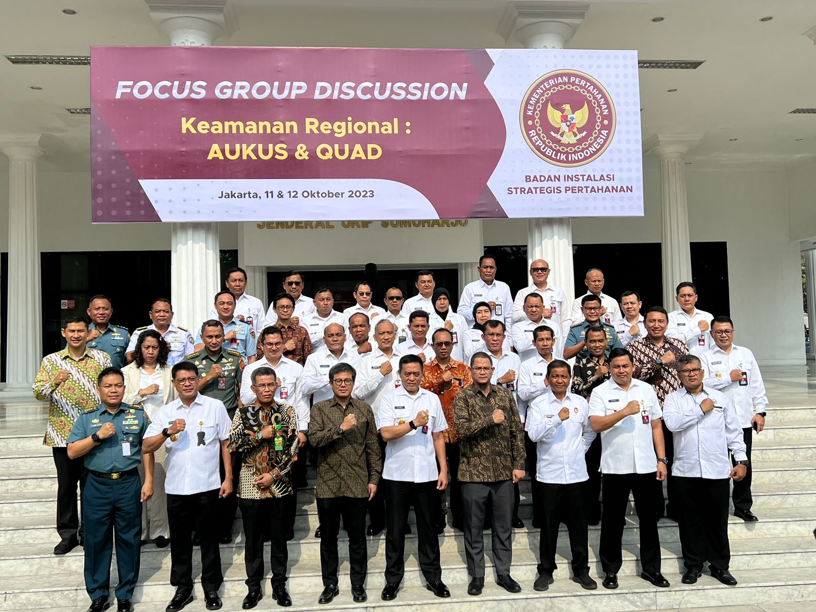 Bandep Lingstraint Kedeputian Jiandra Ikuti FGD Keamanan Regional AUKUS & QUAD