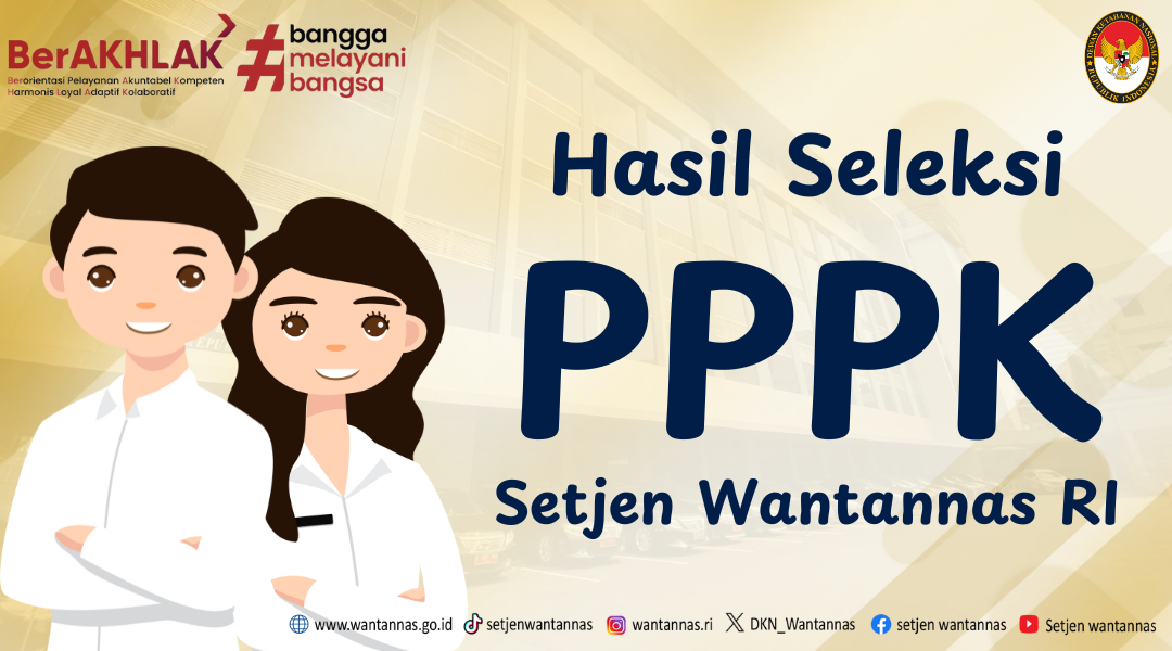 Hasil Seleksi Kompetensi PPPK Tenaga Teknis Wantannas RI T.A. 2024 Periode I